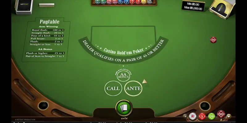 รีวิวCASINO-HOLD'EM